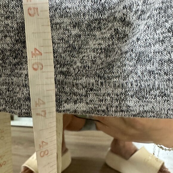 Rag & Bone Avryl Long-Sleeve Jersey Sweater Dress in Lt Heather Grey Size XS - Picture 12 of 12